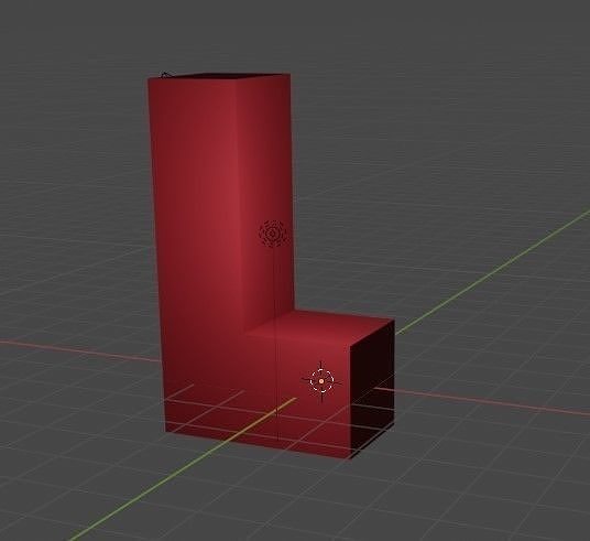 L Buchstabe Free 3D model