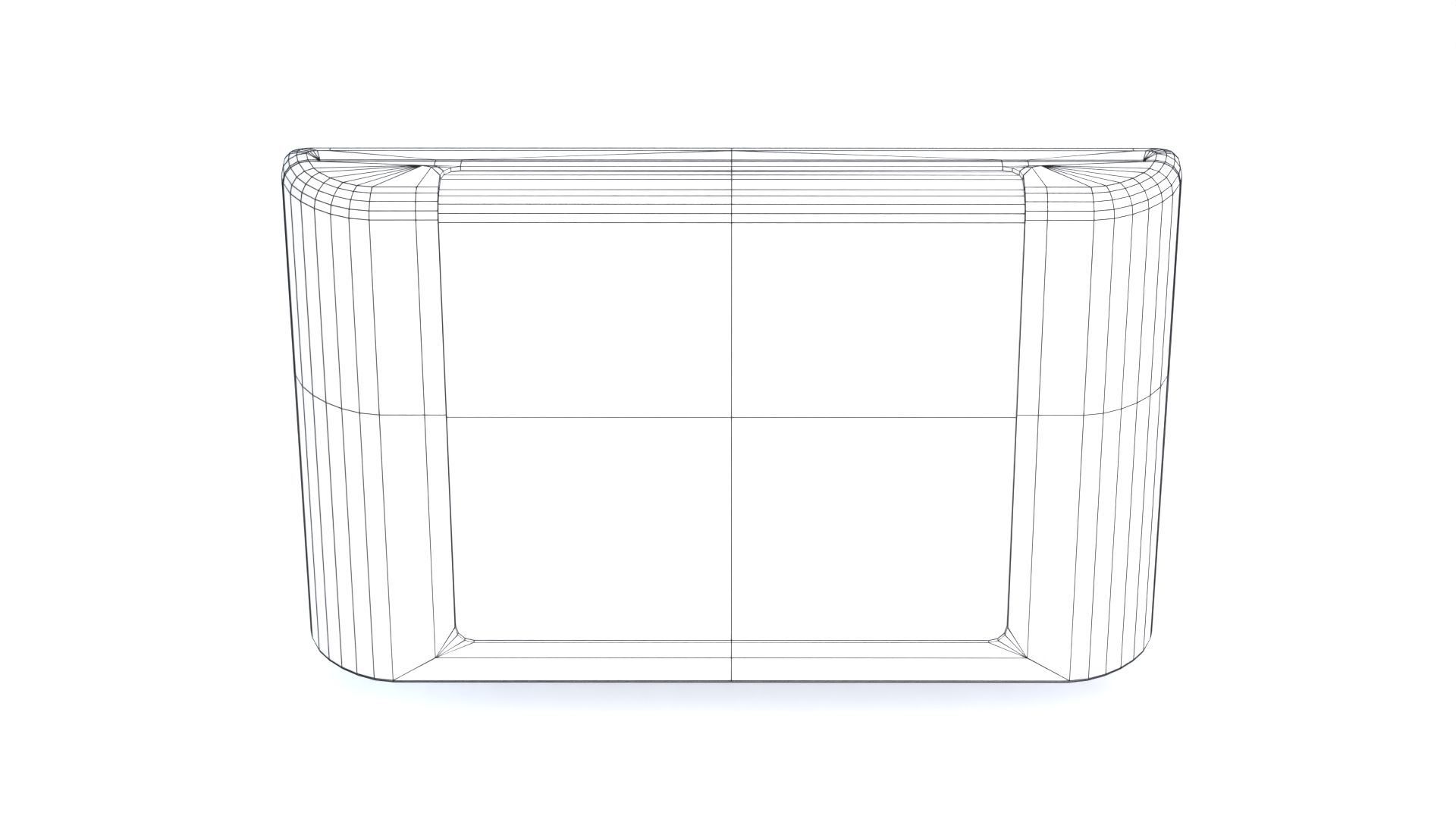 Sega Mega Drive Genesis Low-poly 3D model_25