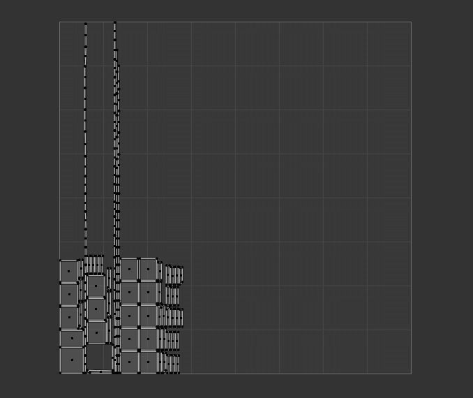 House at night with a starry sky landscape 3D model_21