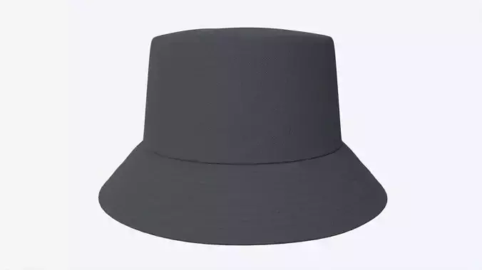 Bucket Hat Casual 02 3D model