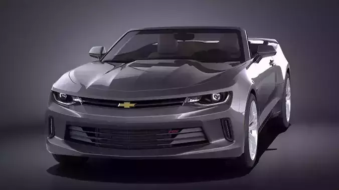 Chevrolet Camaro RS convertible 2016 VRAY