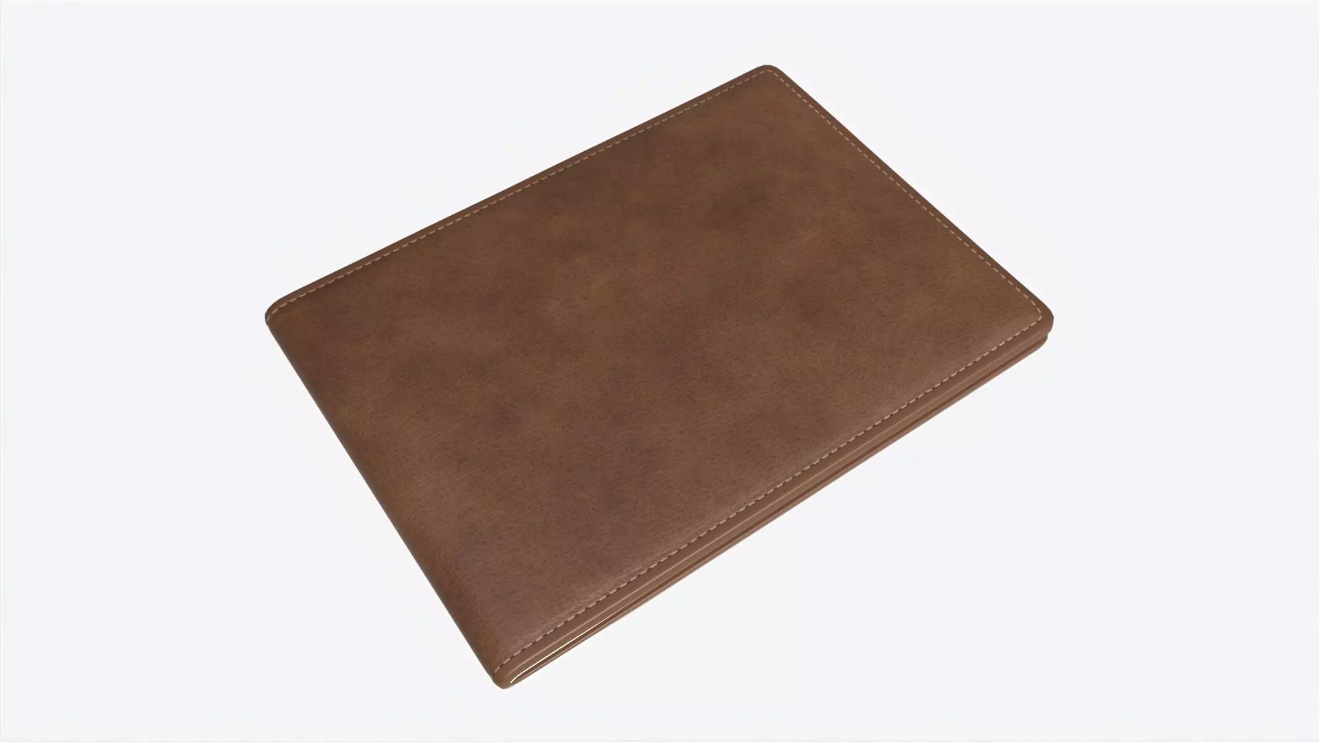 Leather Wallet for Men 02 3D model