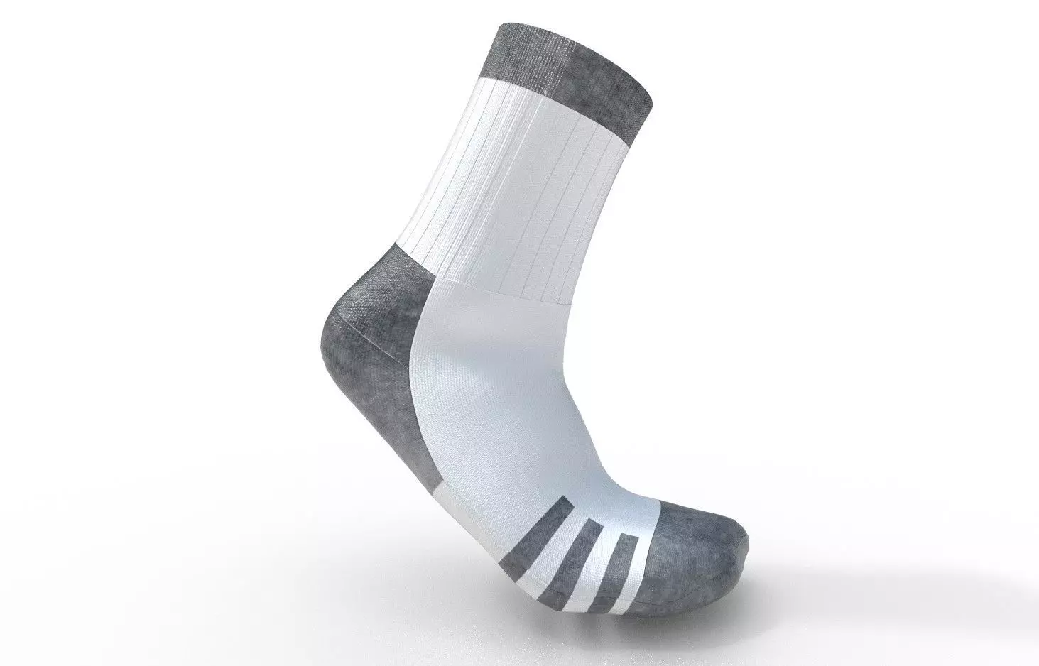 Socks  M11 Low-poly 3D model_0