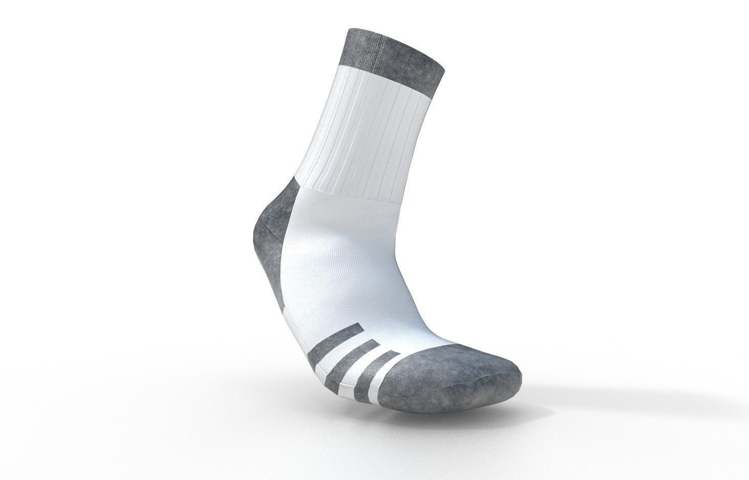 Socks  M11 Low-poly 3D model_2