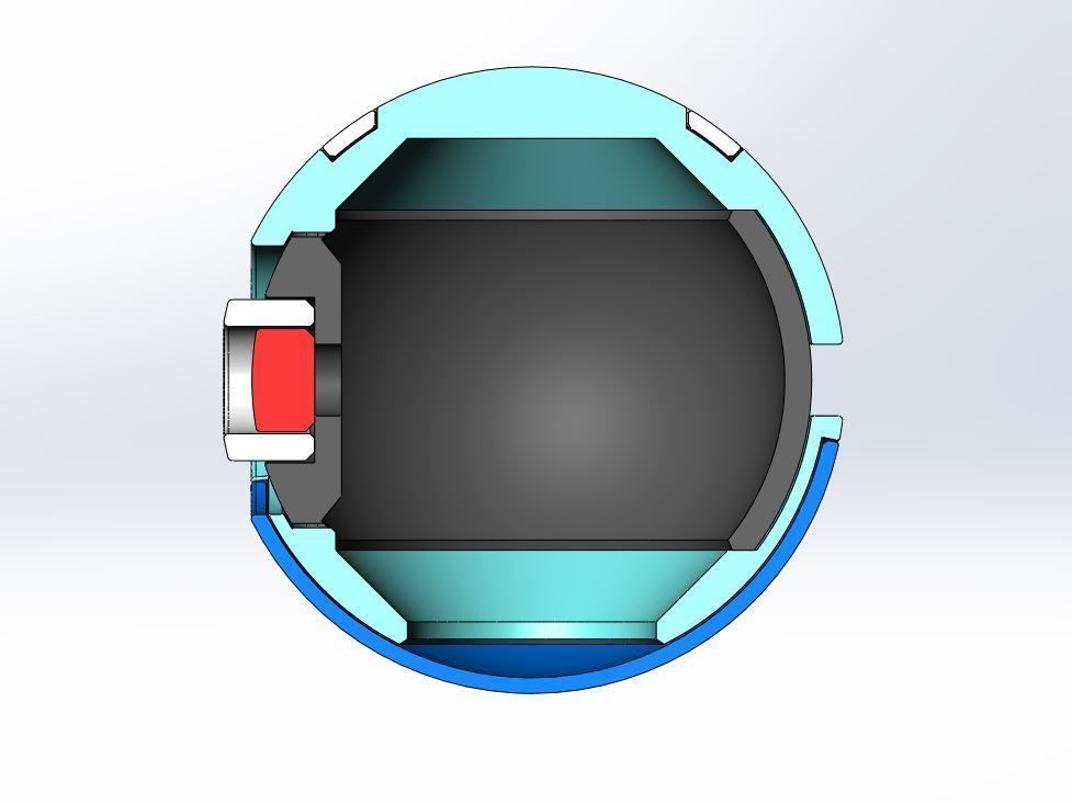 Dive Ball 3D print model_23