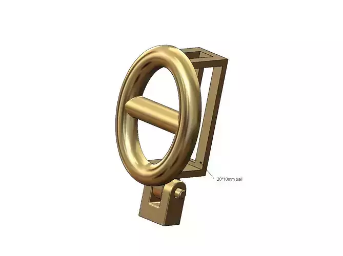 Anchor ornament bail link