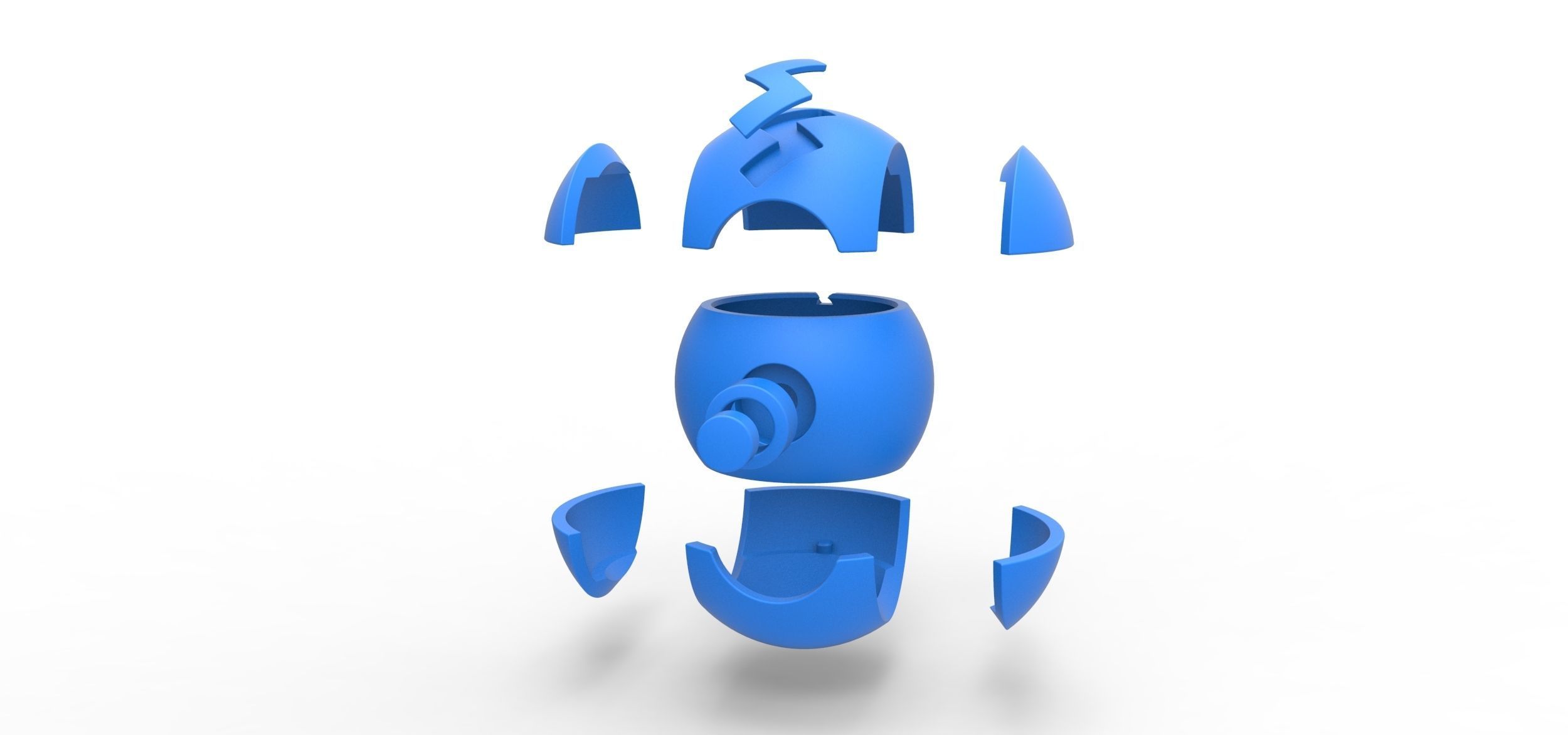 Fast Ball 3D print model_20