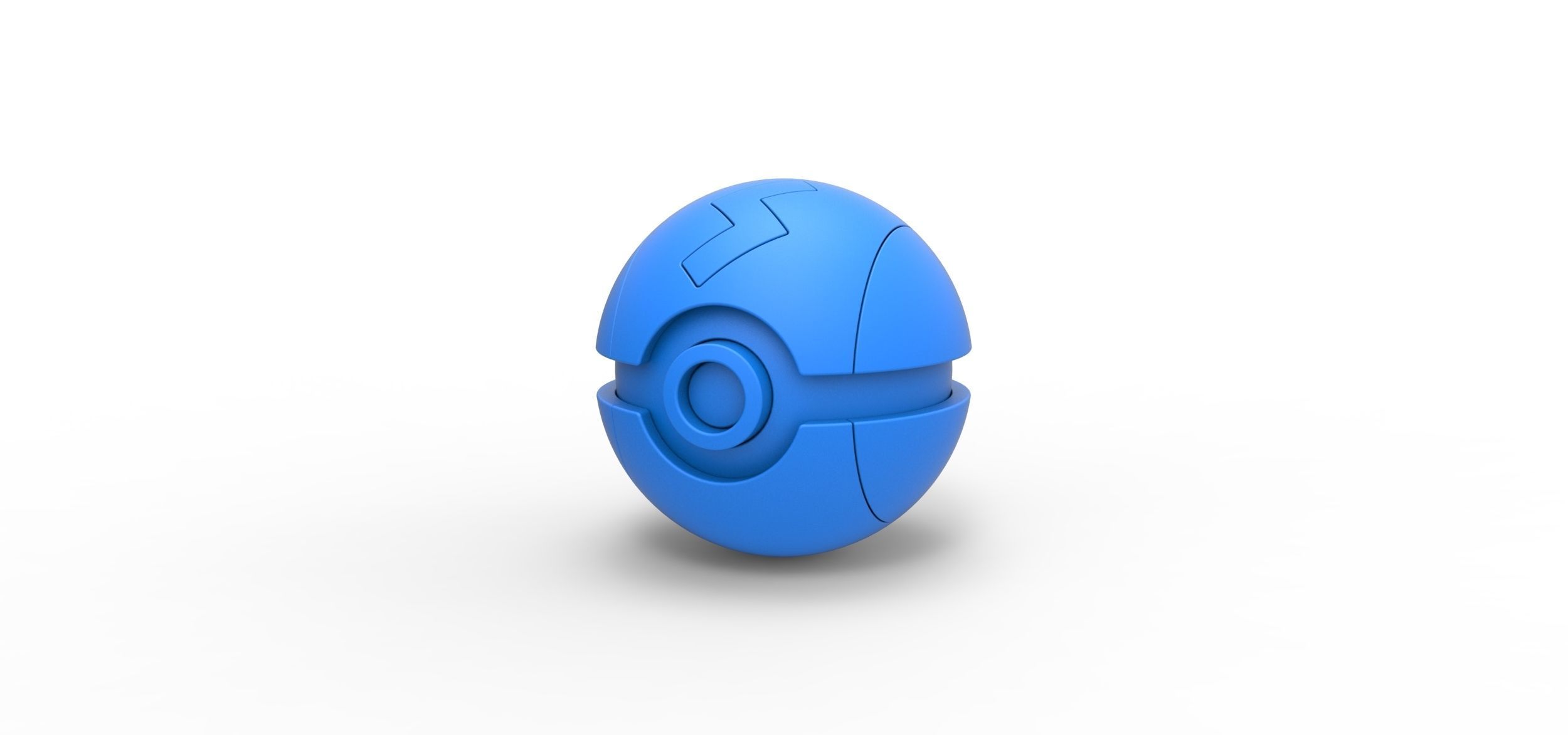 Fast Ball 3D print model_9