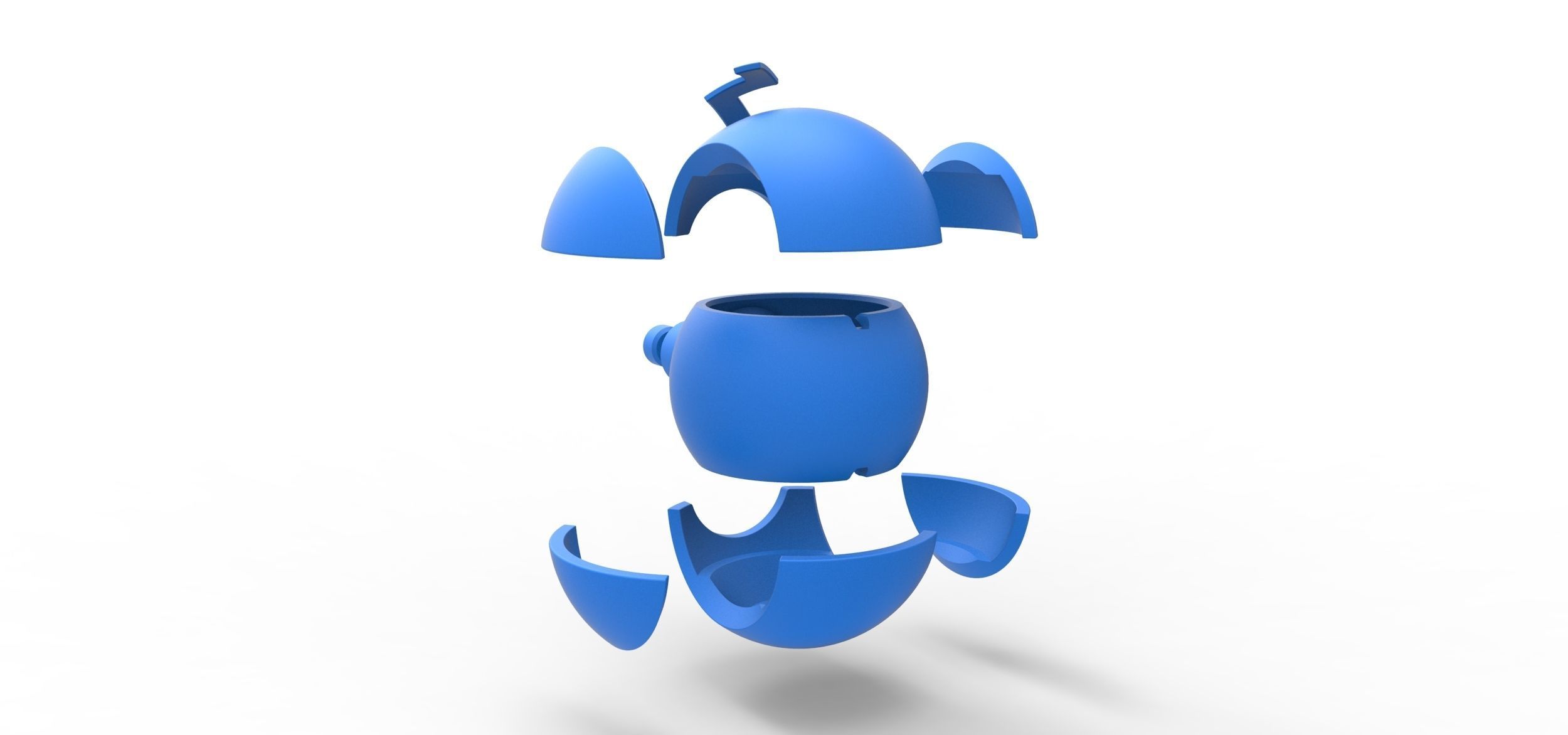 Fast Ball 3D print model_22