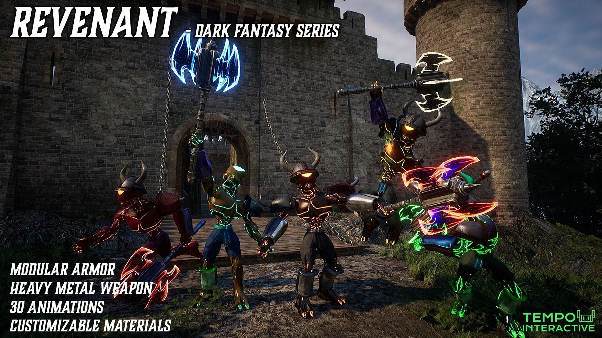 3D model Revenant - Dark Fantasy VR / AR / low-poly | CGTrader