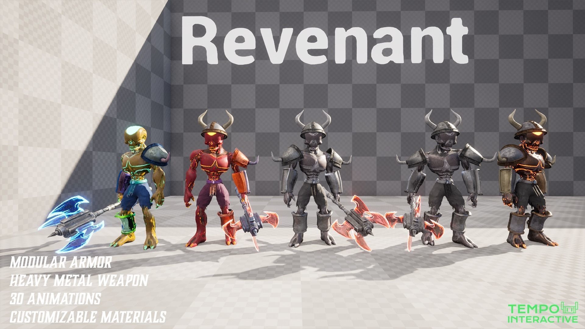 3D model Revenant - Dark Fantasy VR / AR / low-poly | CGTrader