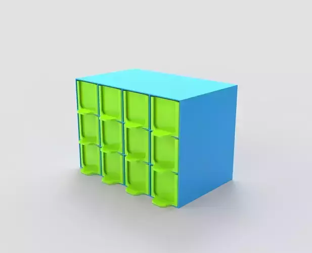 Small desktop organizer for 3D printer