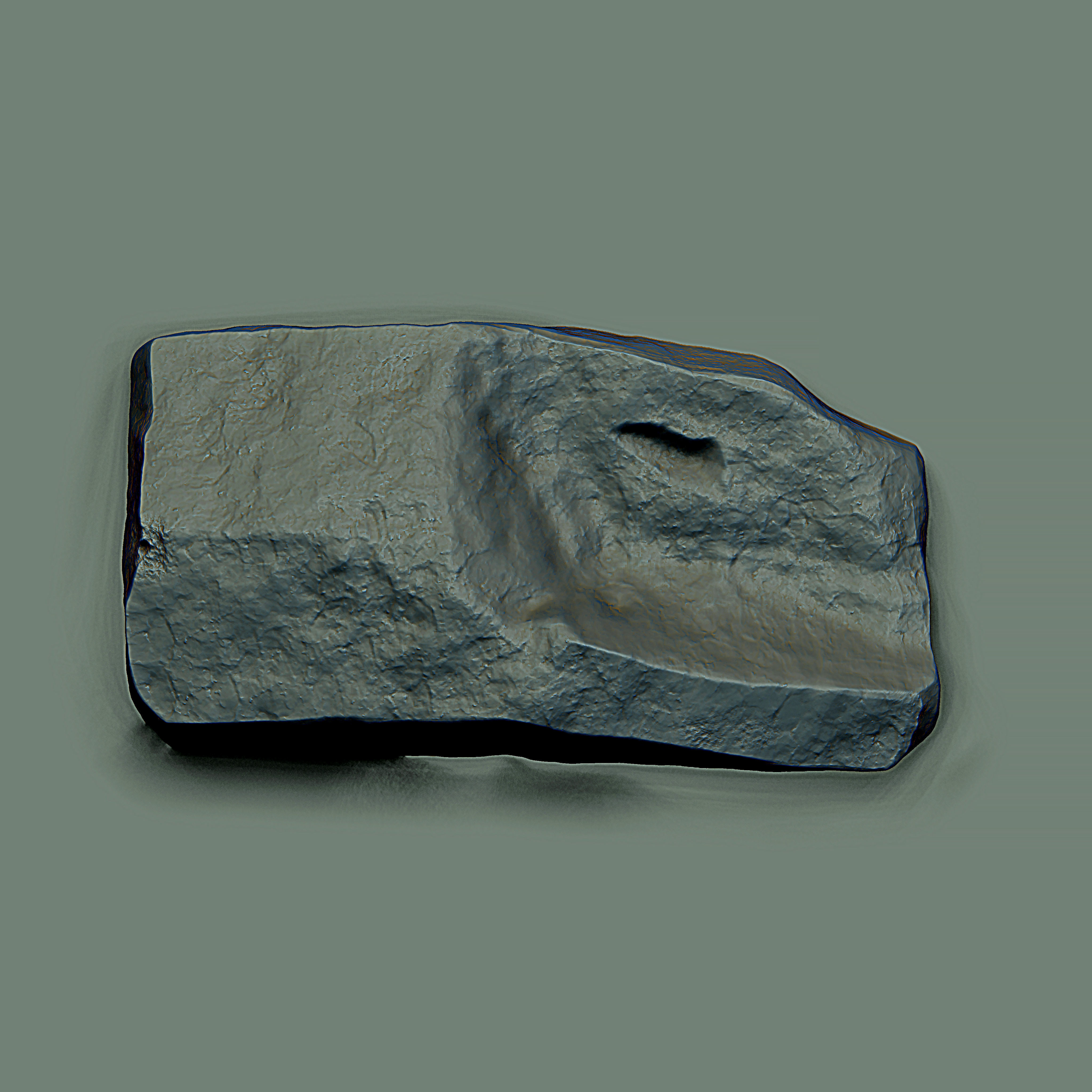 Stone VDM Brushes Vol 2 Low-poly 3D model_13