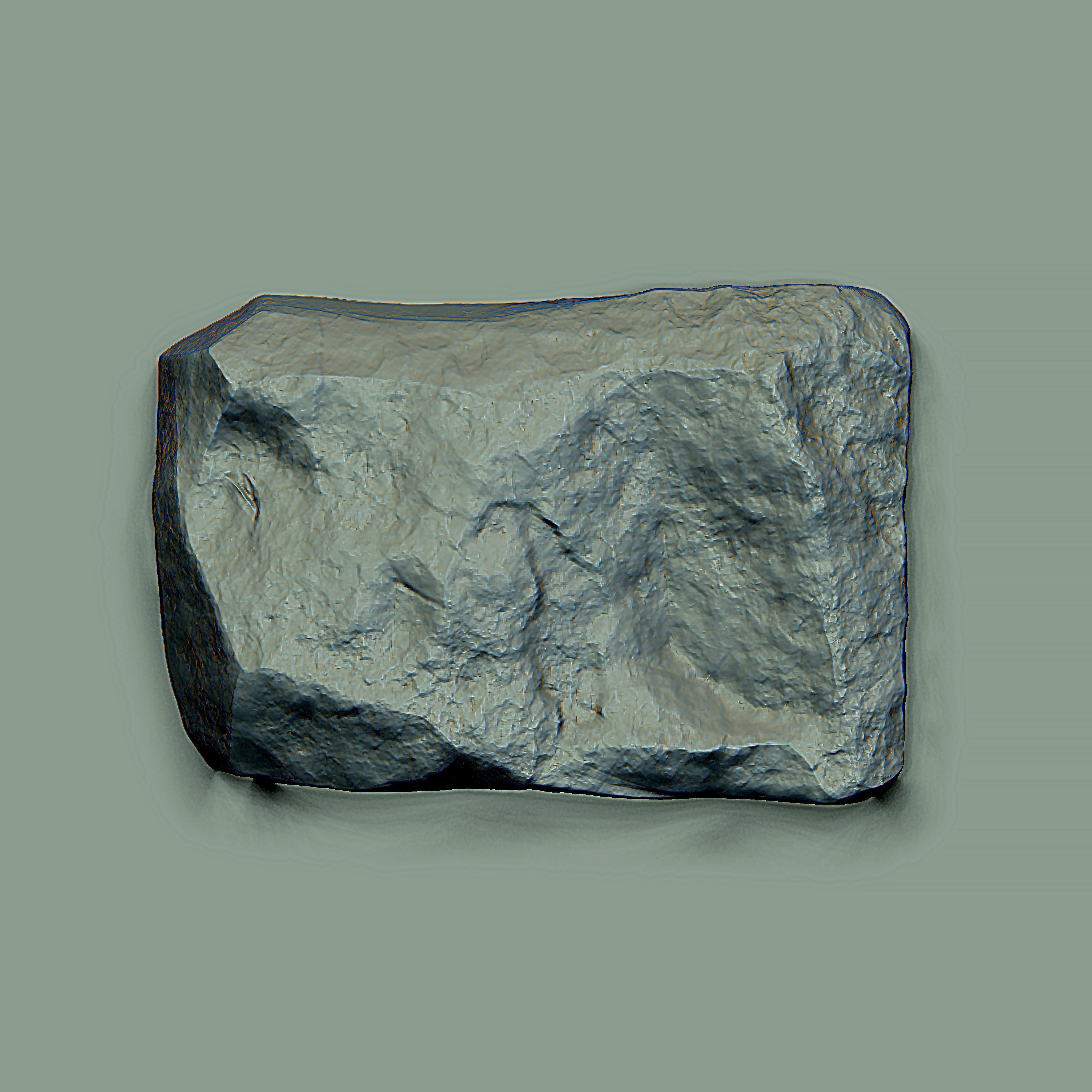 Stone VDM Brushes Vol 2 Low-poly 3D model_7