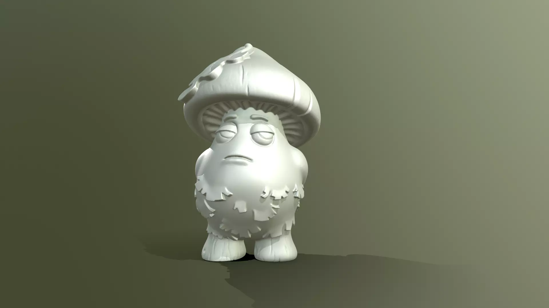 Mushroom people1 3D print model_0