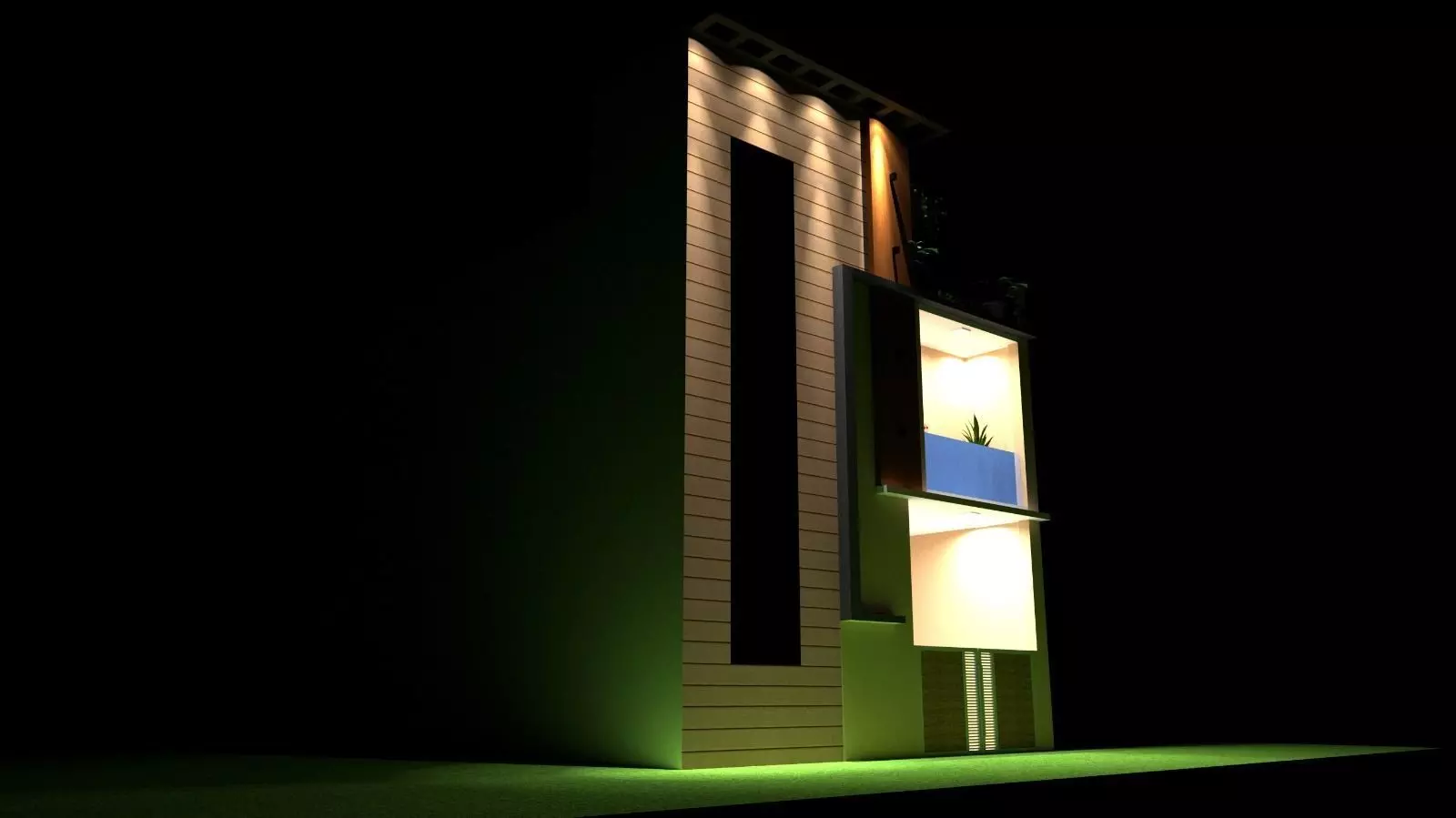 HOuse Elevation 3D model