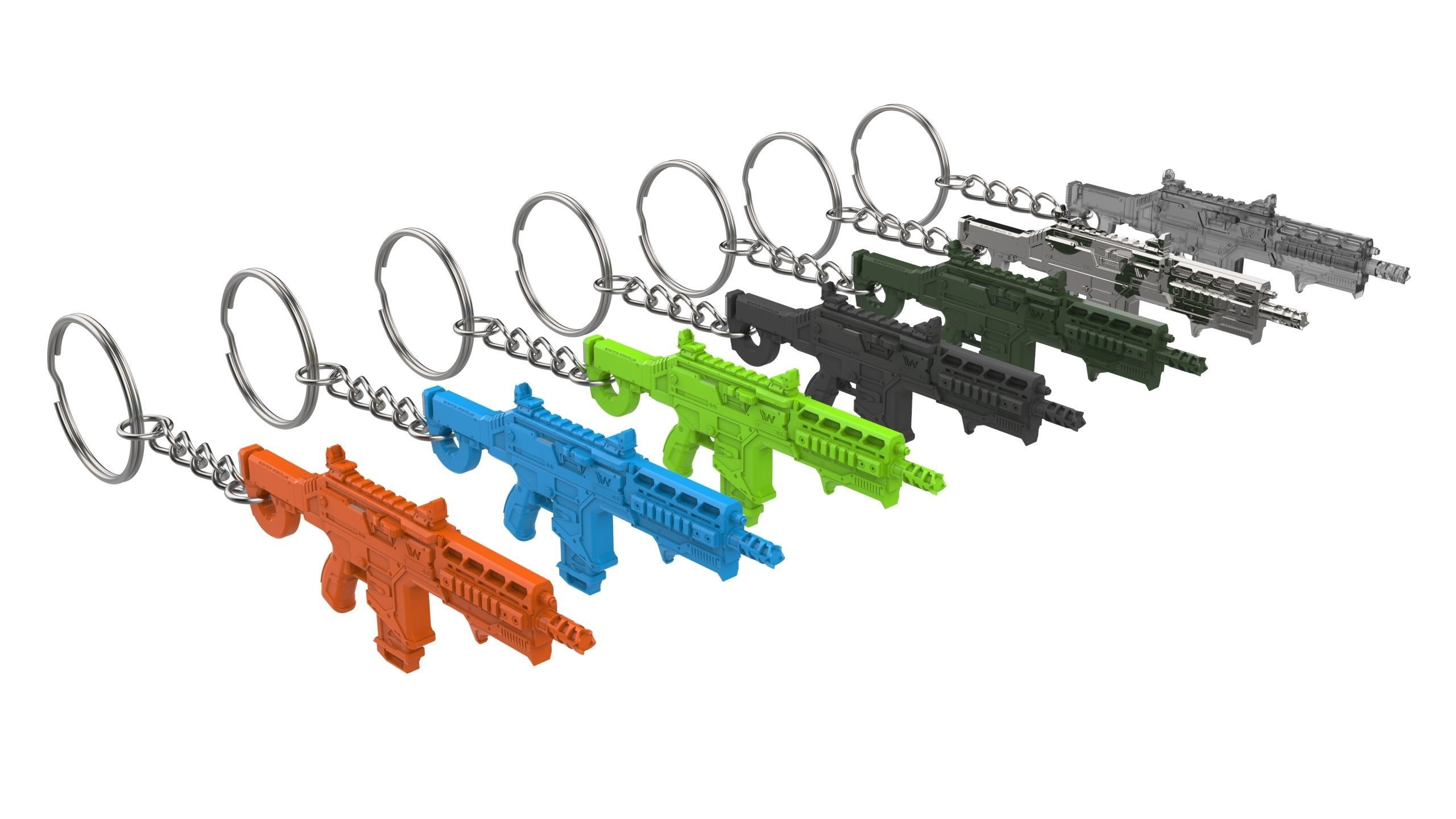 Keychain - Hemlock - APEX - Printable 3d model - STL files 3D print model_20