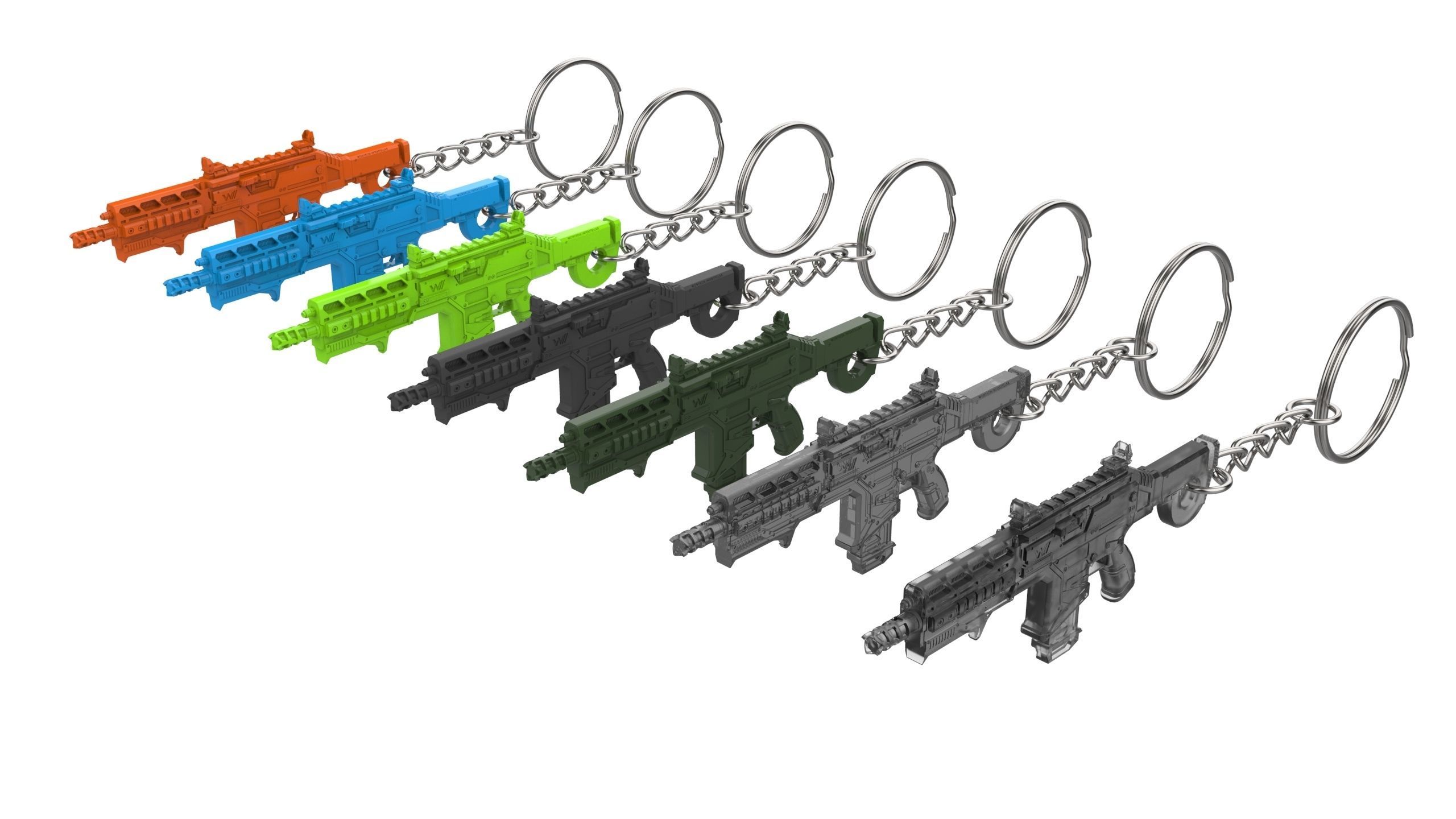 Keychain - Hemlock - APEX - Printable 3d model - STL files 3D print model_8