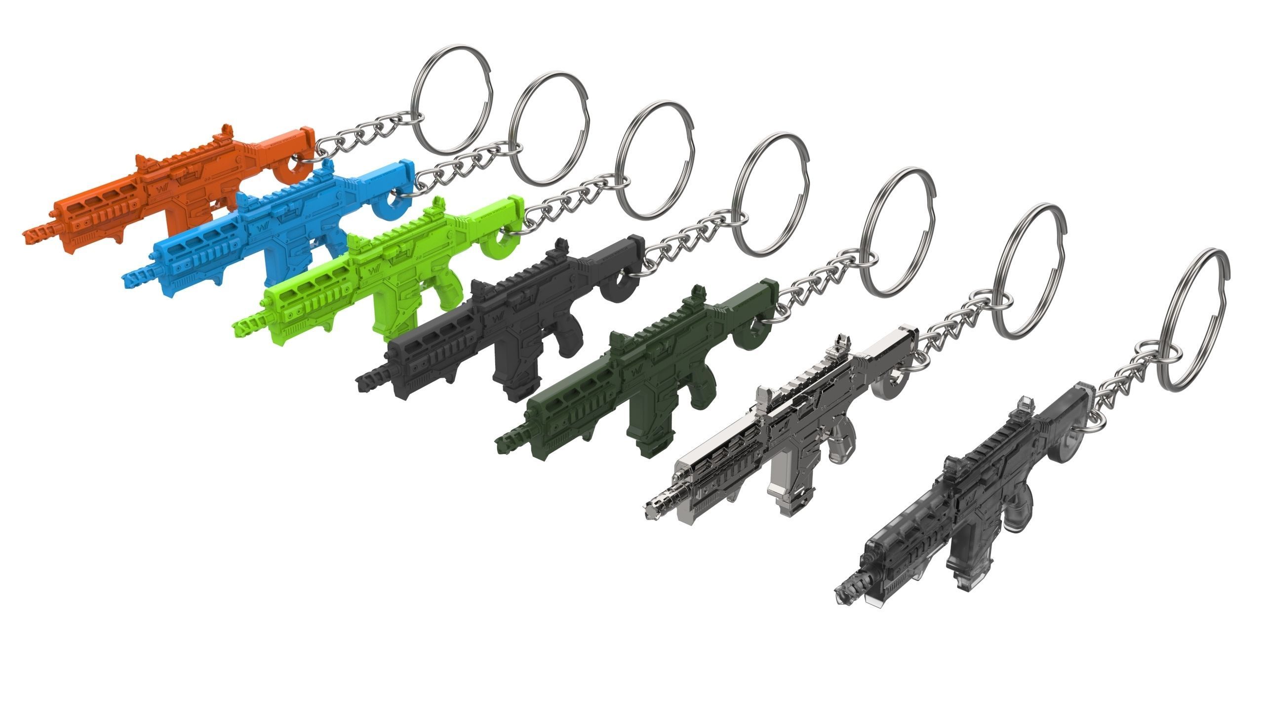 Keychain - Hemlock - APEX - Printable 3d model - STL files 3D print model_17