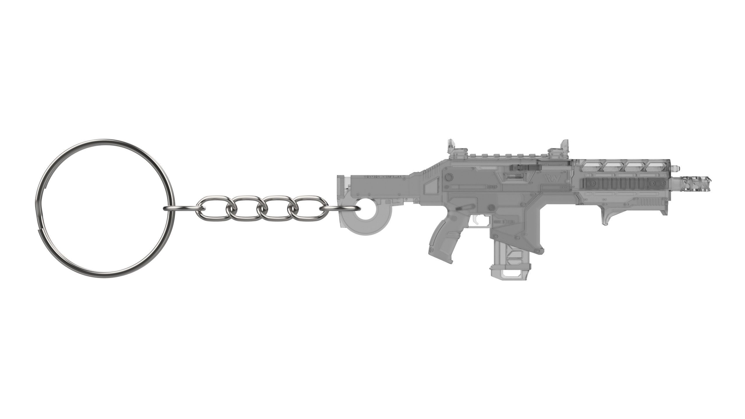 Keychain - Hemlock - APEX - Printable 3d model - STL files 3D print model_4