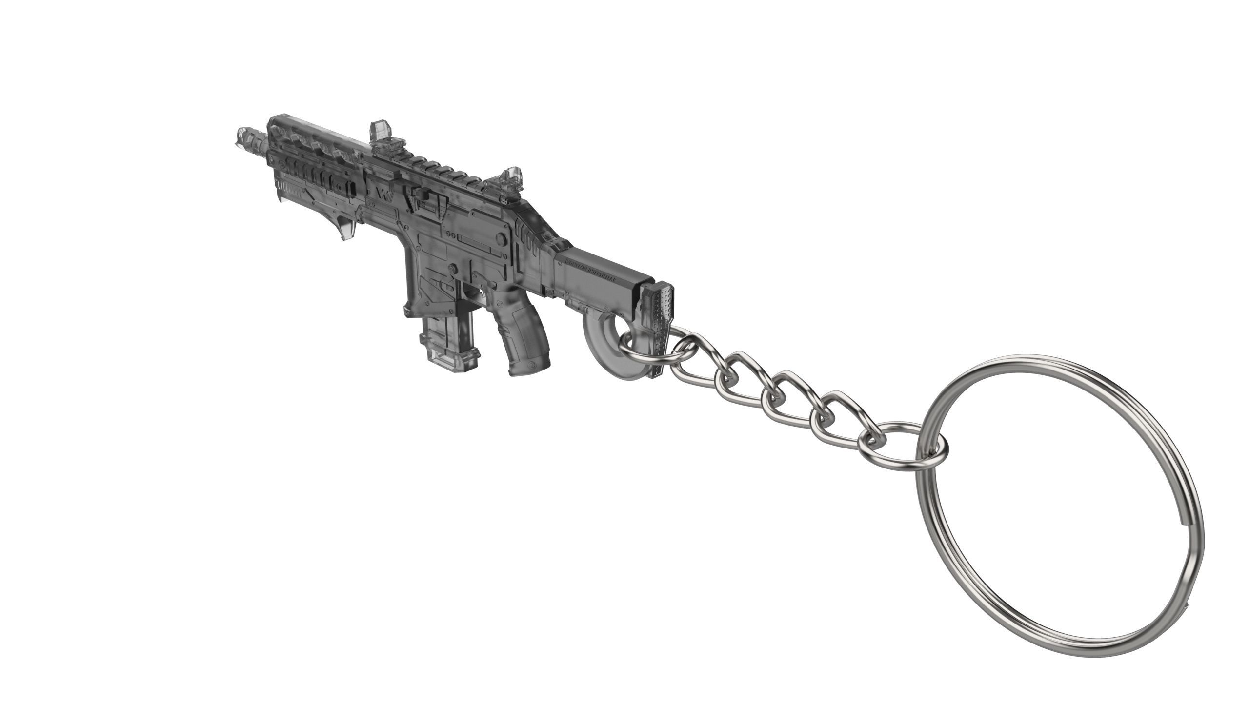 Keychain - Hemlock - APEX - Printable 3d model - STL files 3D print model_2