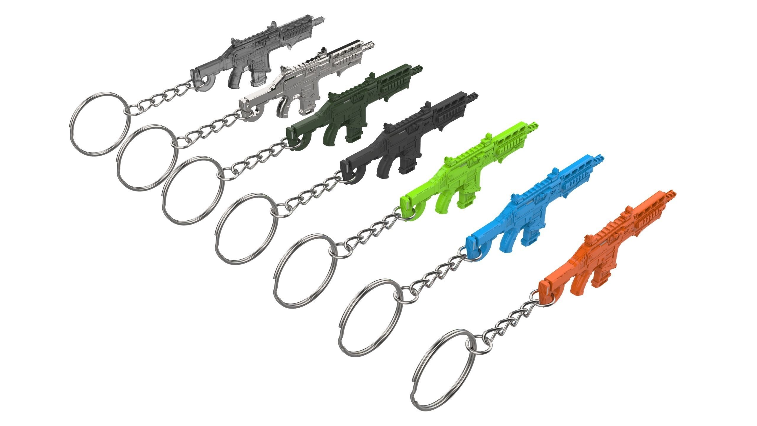 Keychain - Hemlock - APEX - Printable 3d model - STL files 3D print model_19