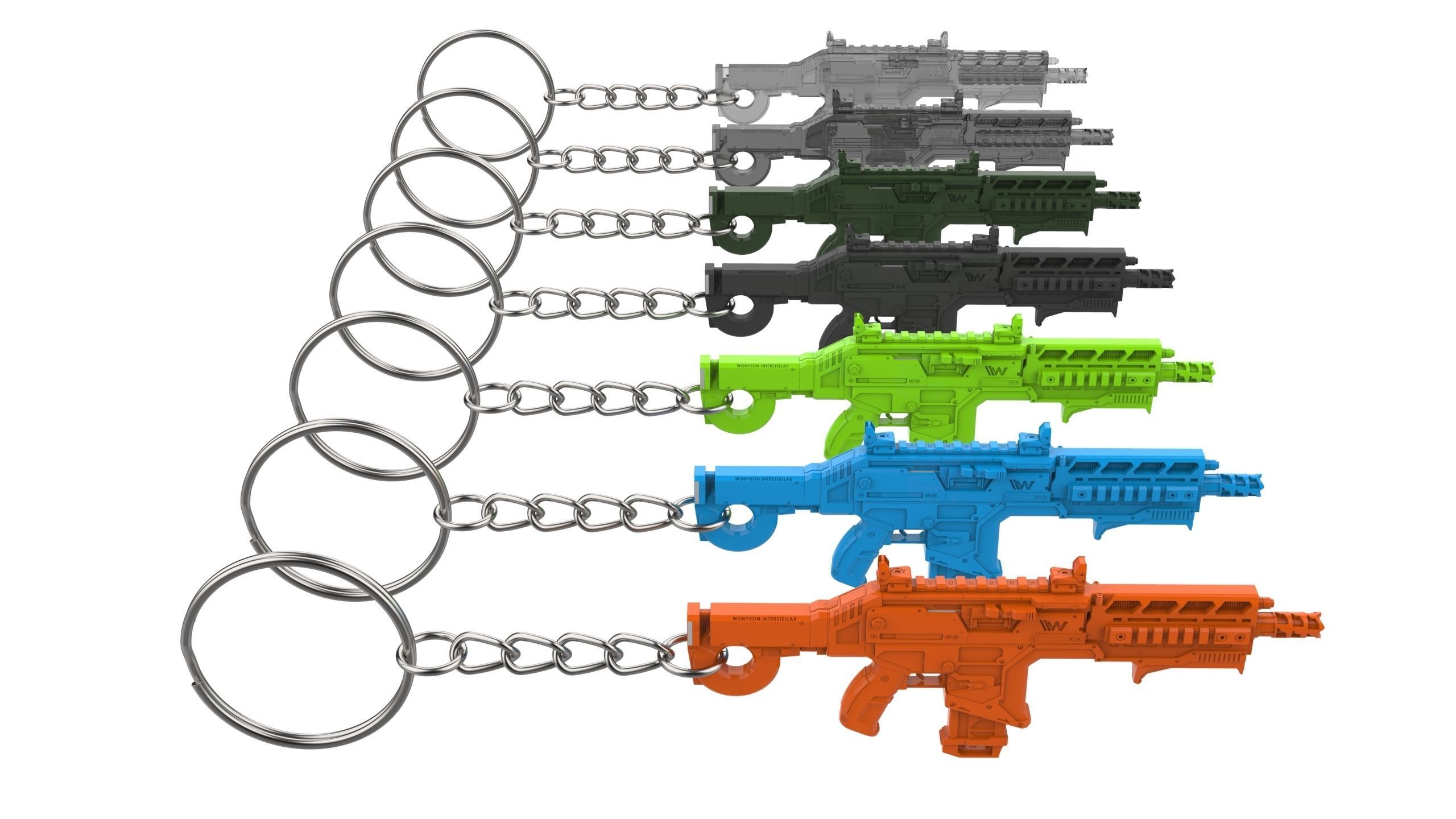 Keychain - Hemlock - APEX - Printable 3d model - STL files 3D print model_14