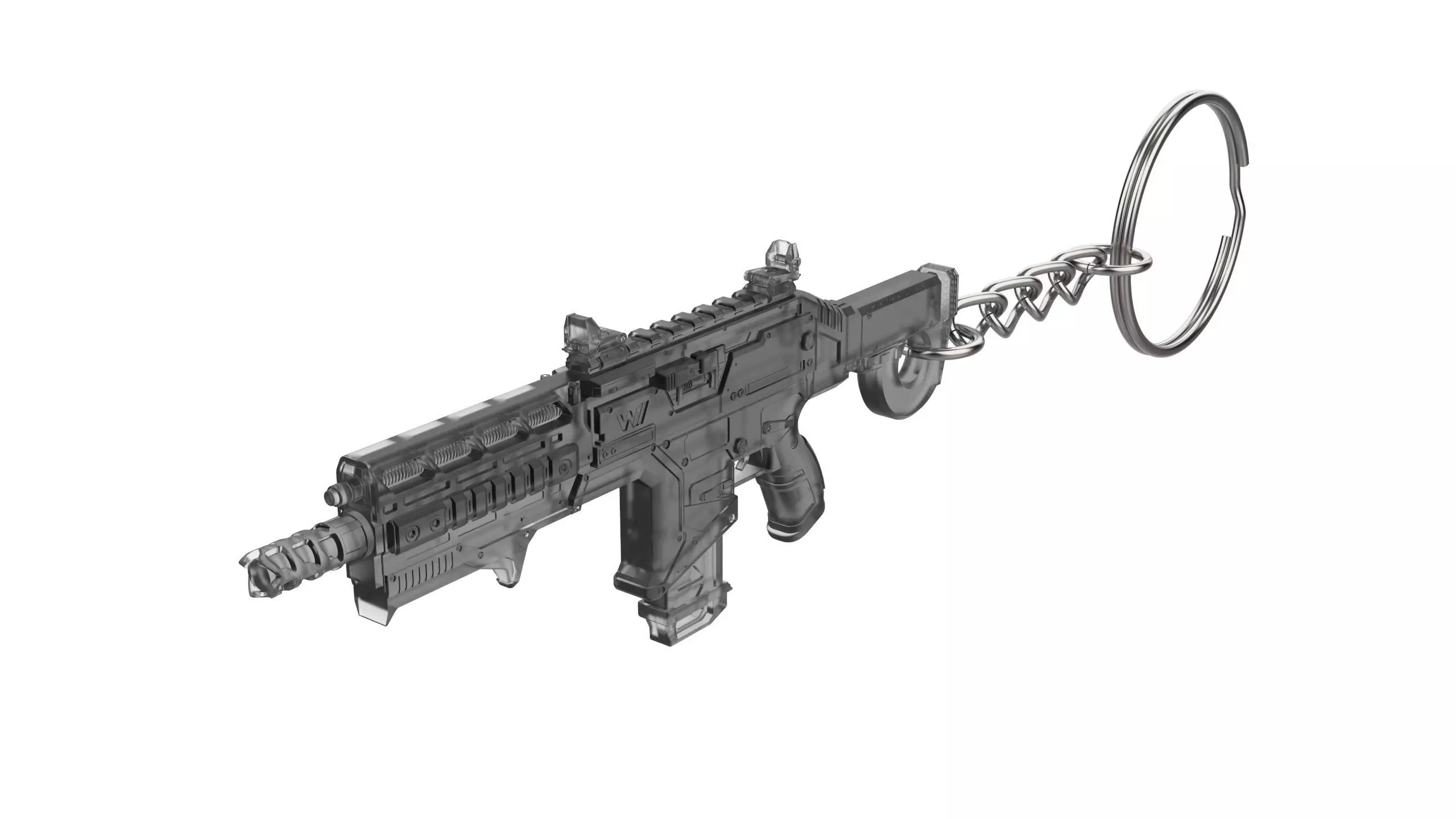 Keychain - Hemlock - APEX - Printable 3d model - STL files 3D print model_0