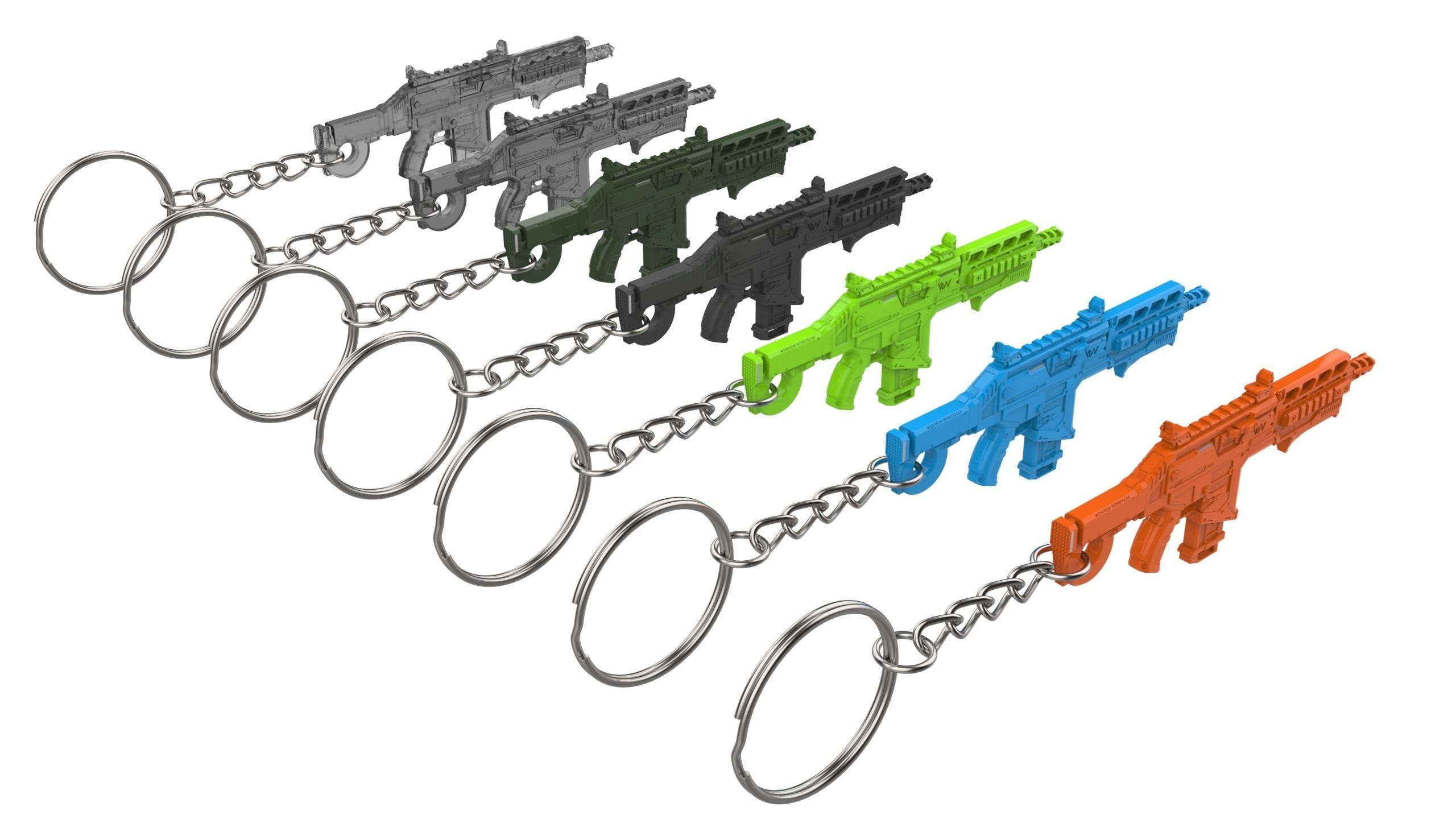 Keychain - Hemlock - APEX - Printable 3d model - STL files 3D print model_13