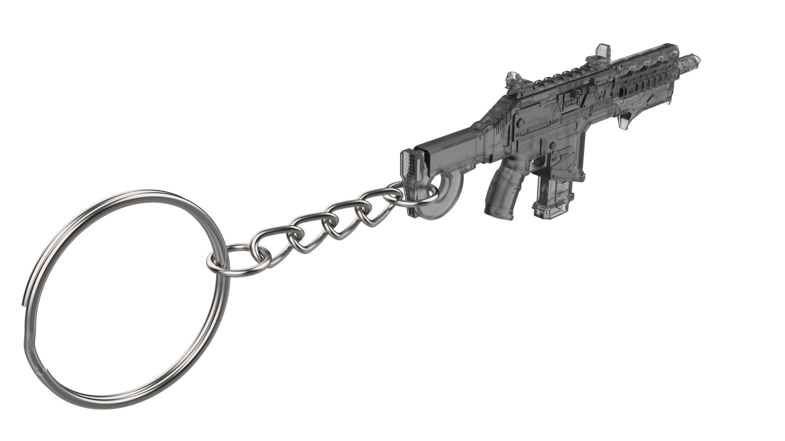 Keychain - Hemlock - APEX - Printable 3d model - STL files 3D print model_3