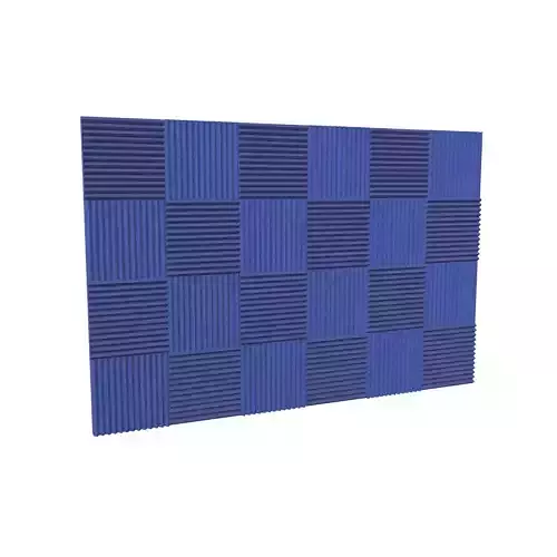 Soundproof Panel v1 005 Low-poly 3D model Soundproof Panel v1 005 Low-poly 3D model