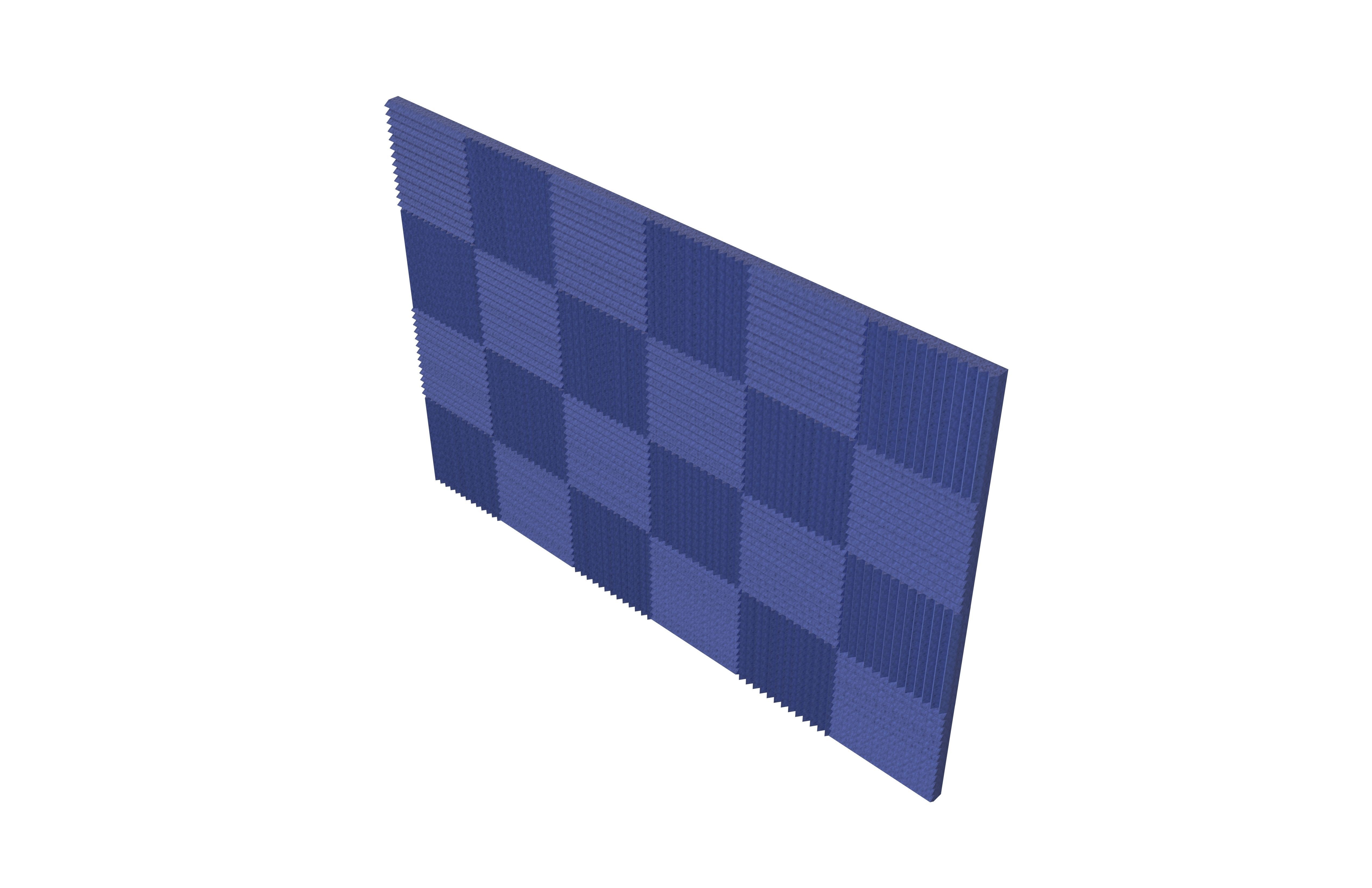Soundproof Panel v1 005 Low-poly 3D model_3