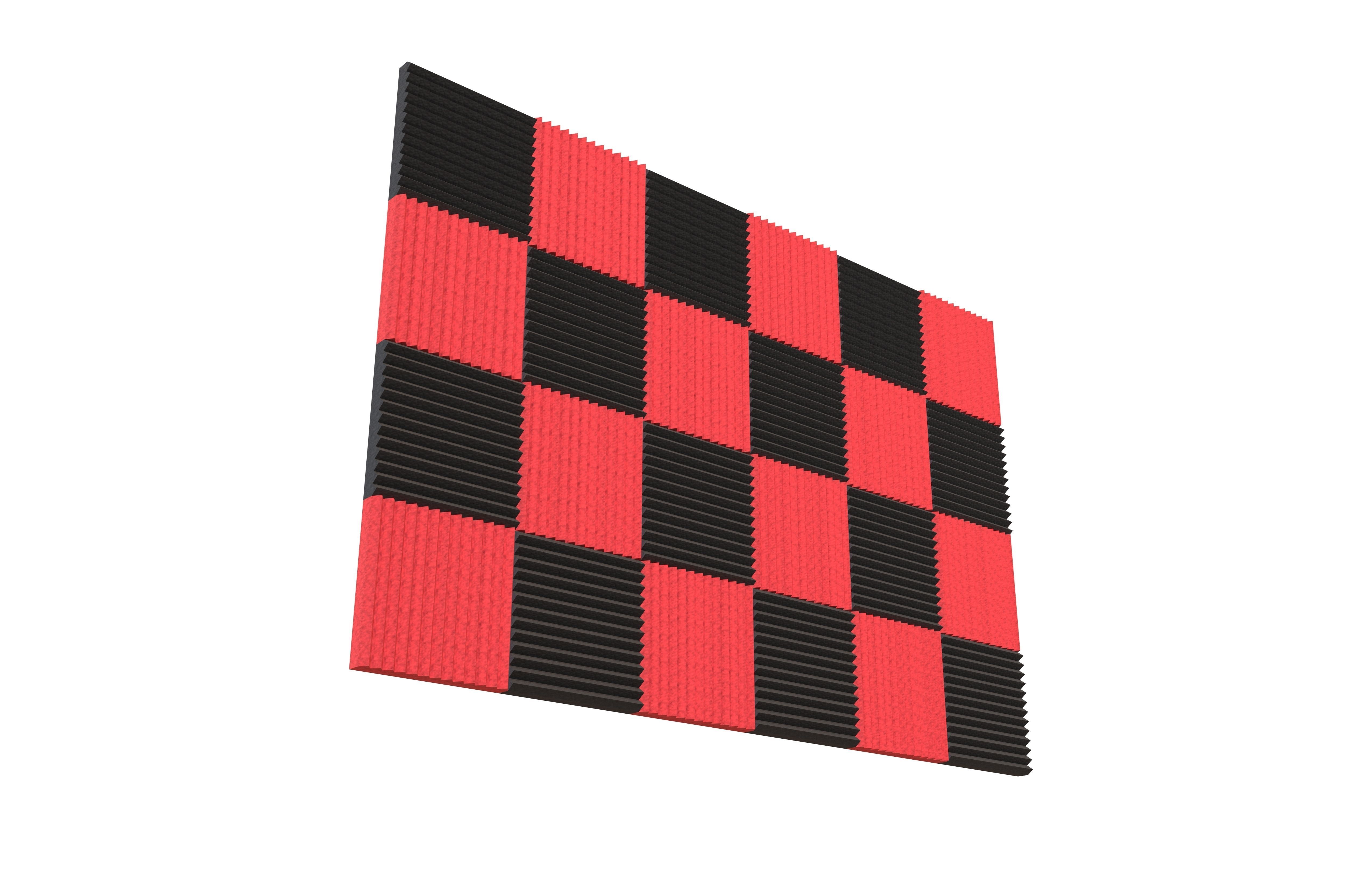 Soundproof Panel v1 008 Low-poly 3D model_3