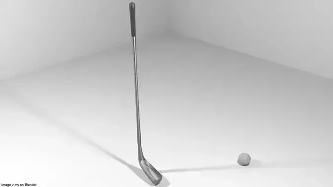 Sport Equipment - Golf 3D model