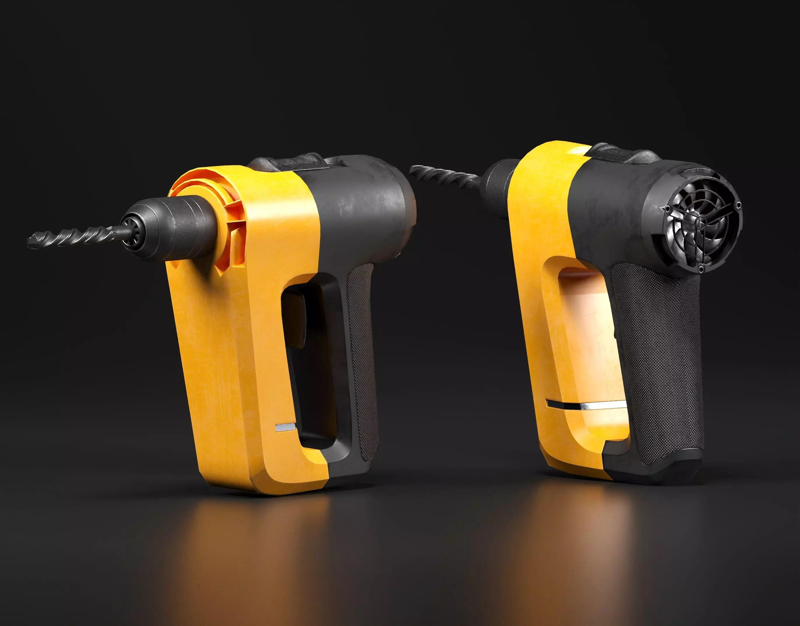 Power Drill 3D model