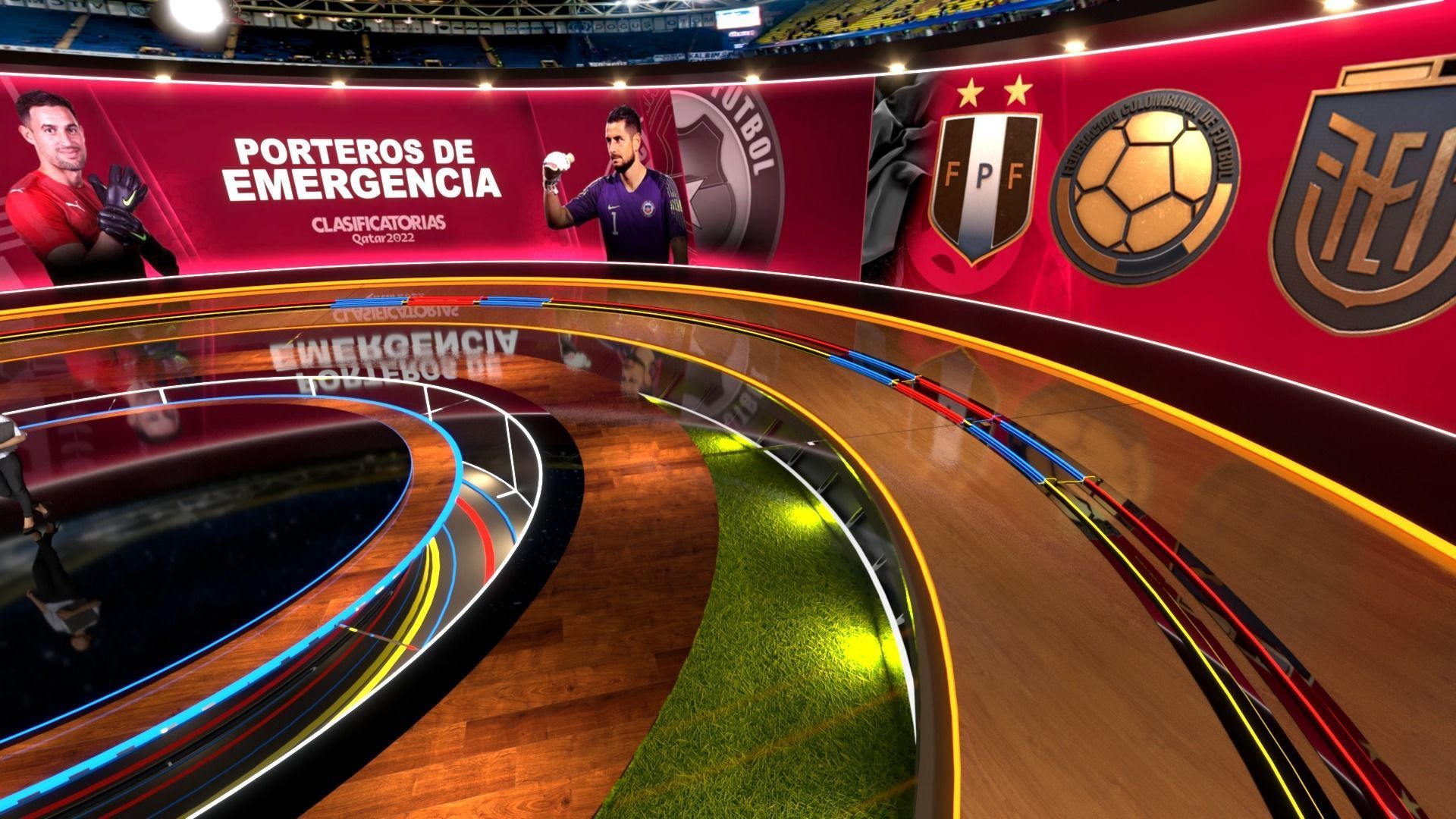 Virtual Set 3D model_1