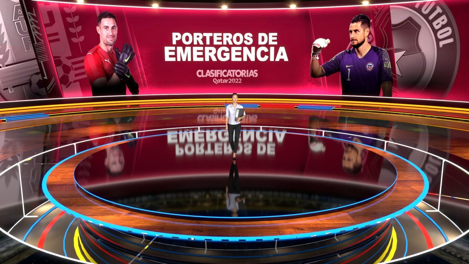 Virtual Set 3D model_3