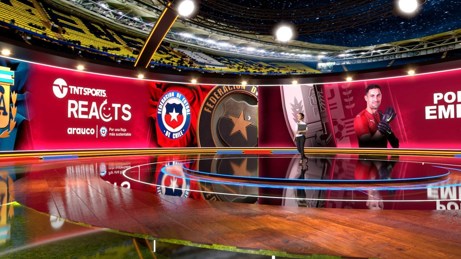 Virtual Set 3D model_4