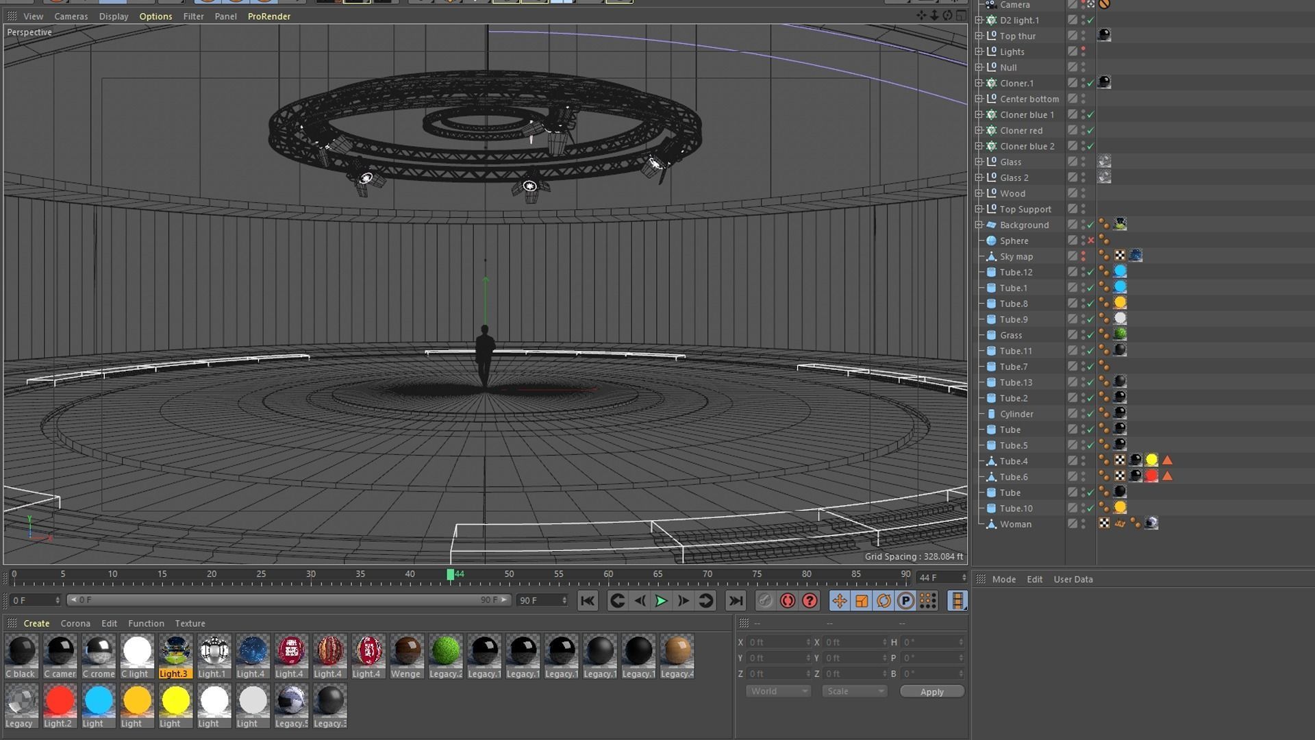 Virtual Set 3D model_9