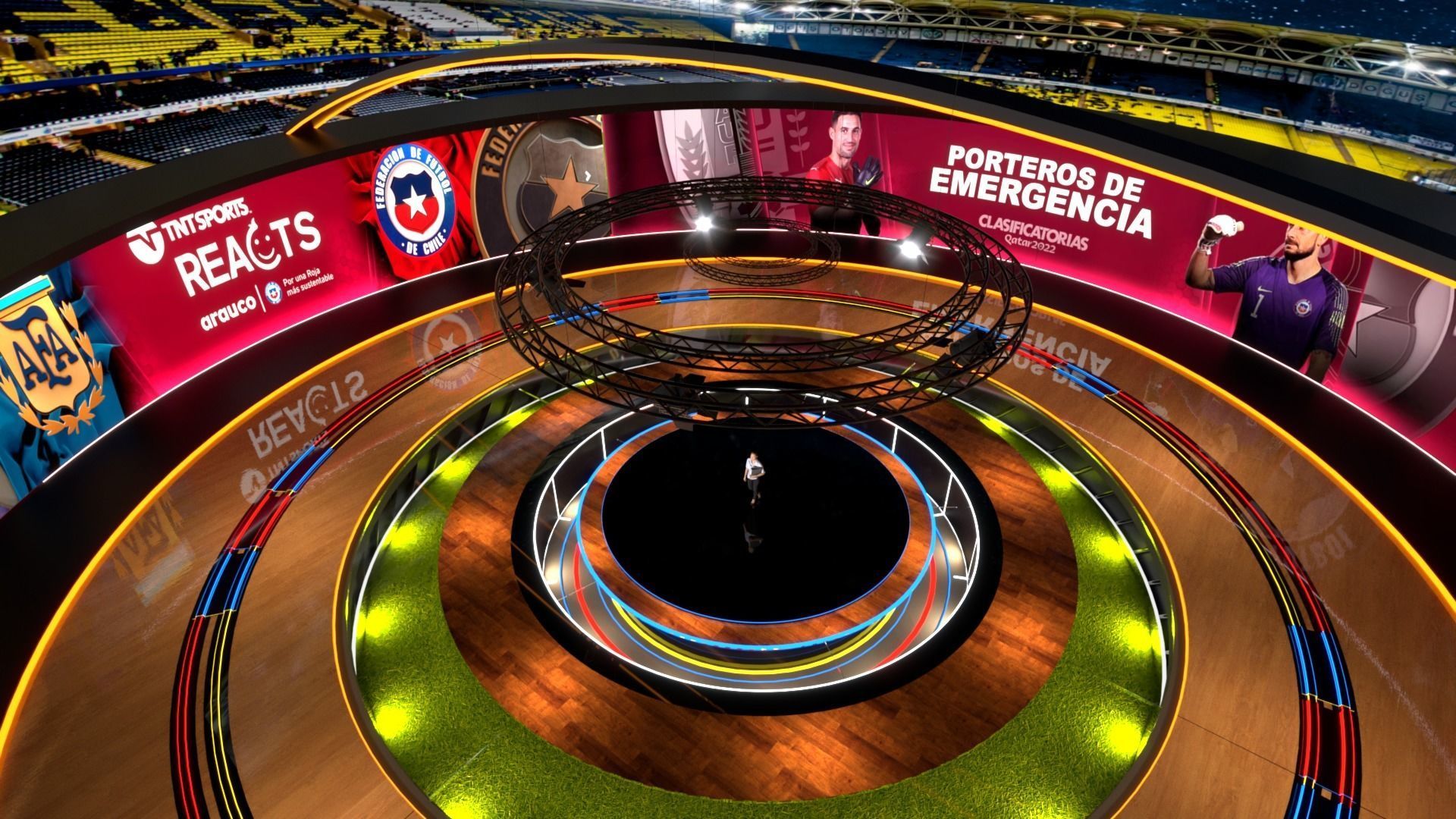 Virtual Set 3D model_7