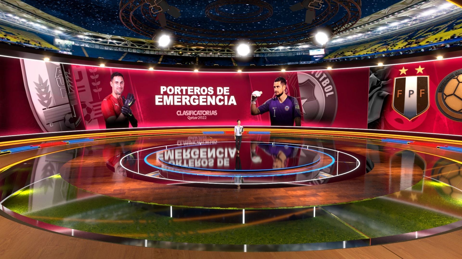 Virtual Set 3D model_5