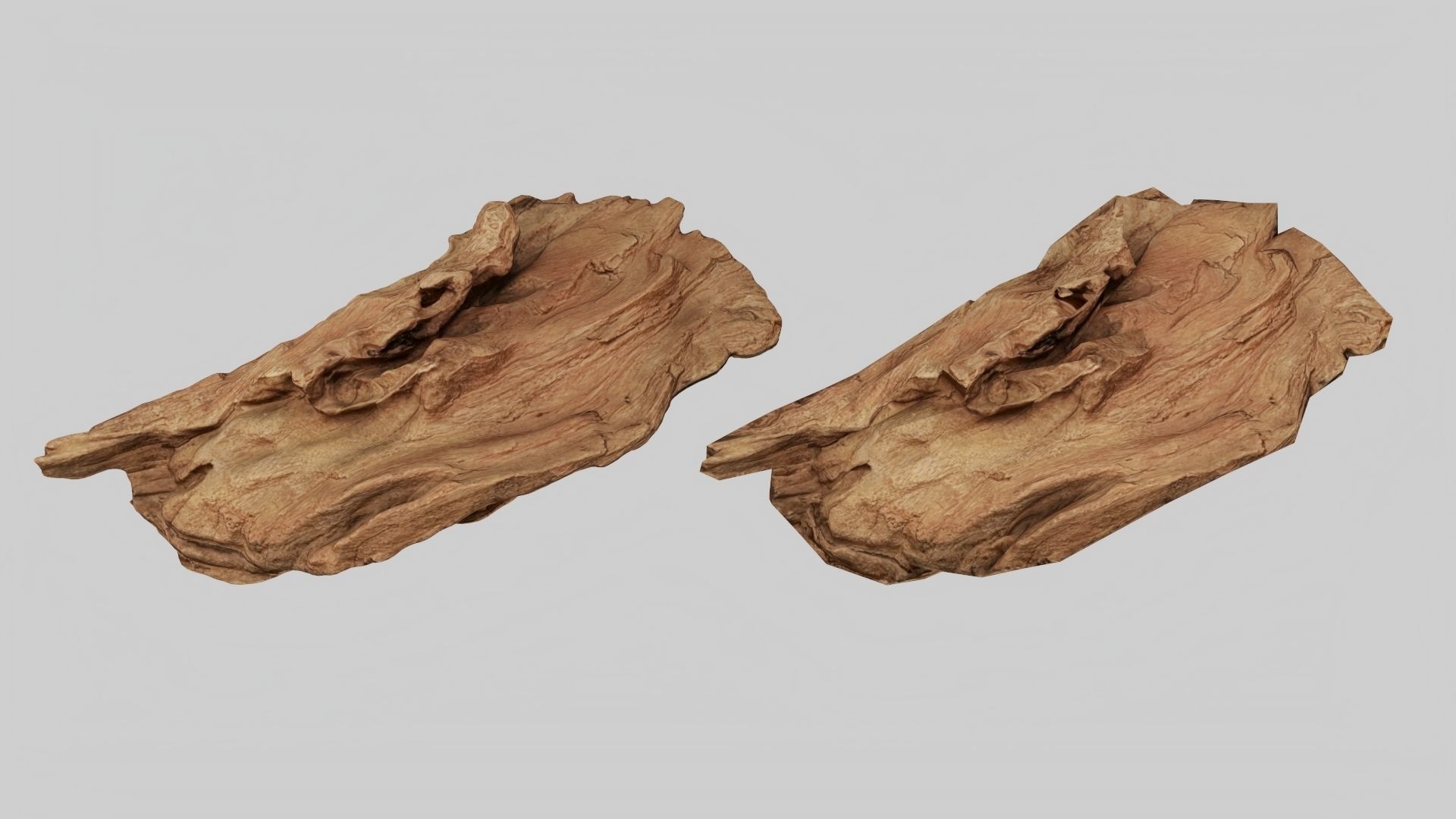 PSWooden021 scanned Wood chips Low-poly 3D model_14