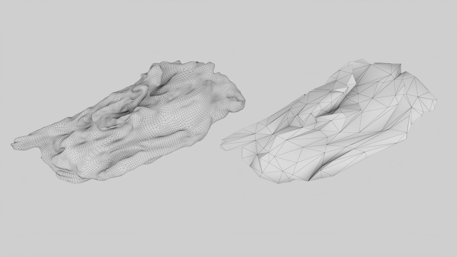 PSWooden021 scanned Wood chips Low-poly 3D model_15