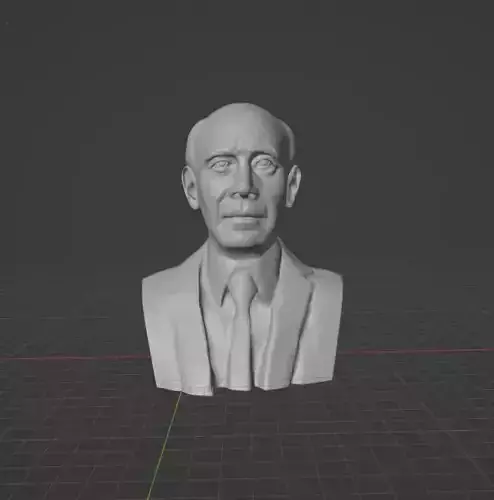 Henry Miller 3D print model