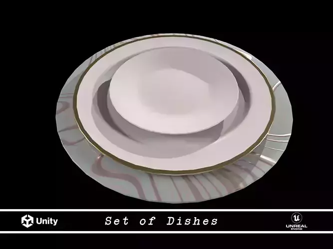Set of Dinner Dishes 