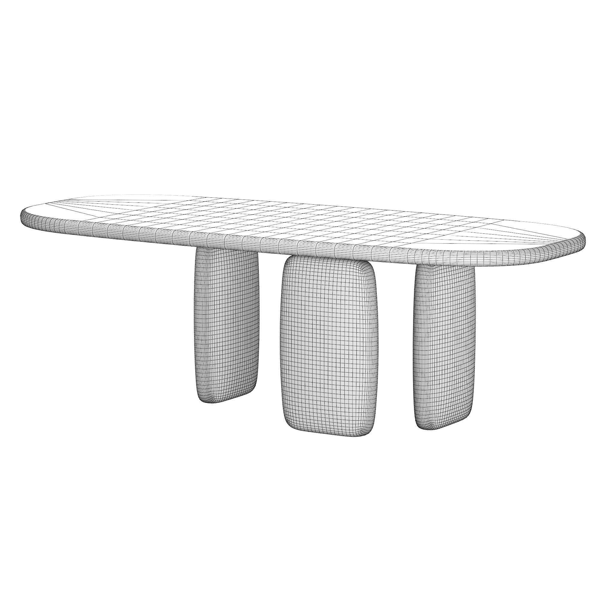 ATLAS DINING TABLE 3D model_6