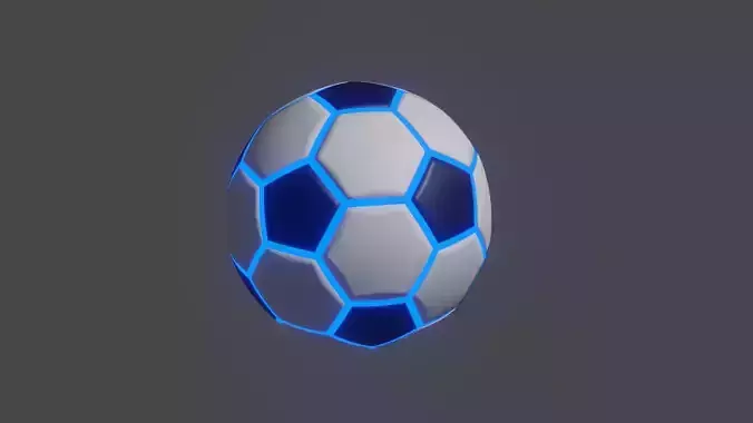 Neon Football Without Textures