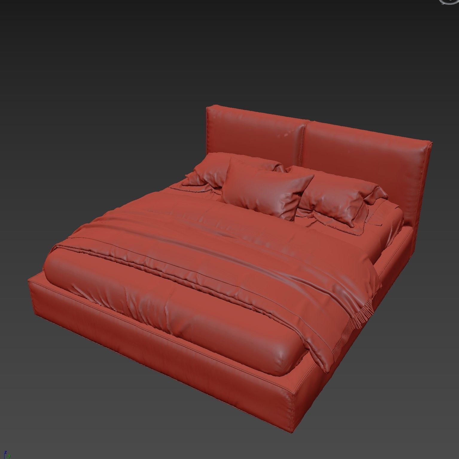 Bed Verona Sophie Decor 3D model_8