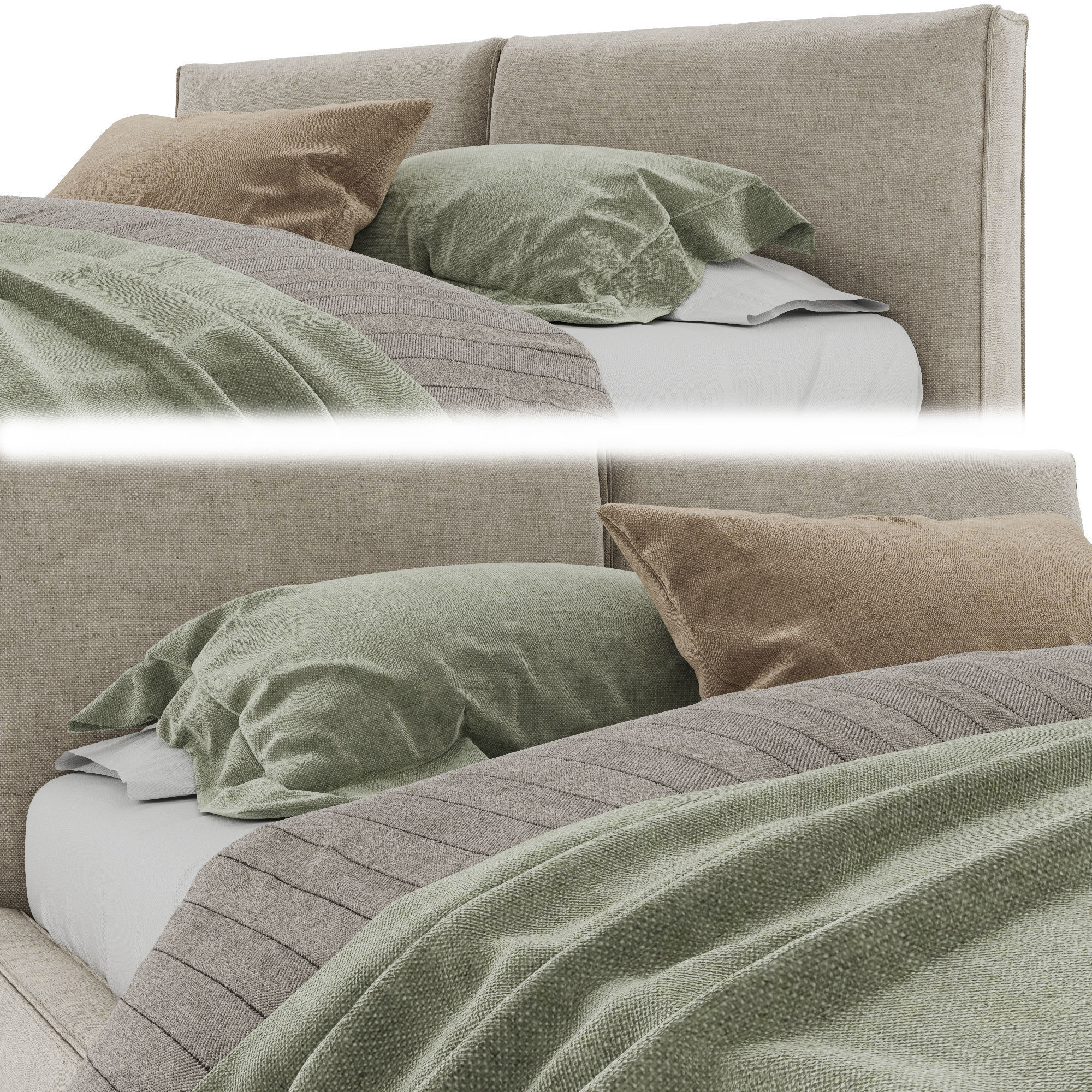 Bed Verona Sophie Decor 3D model_2