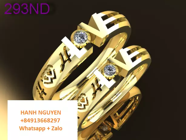 wedding ring Free 3D print model_0